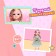 Sharpine doll "Alice" in a dress, mix