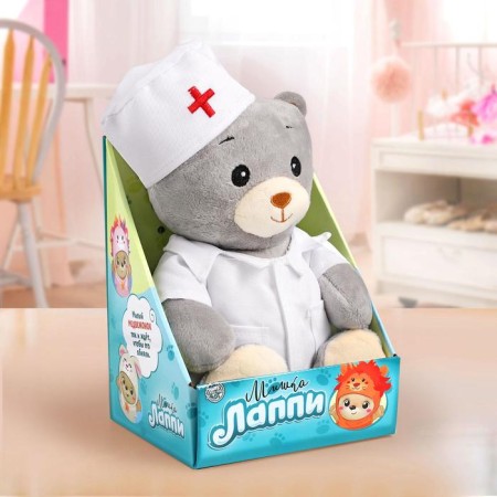 Soft toy "Bear Lappy - Doctor", 22 cm