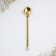 A nominal spoon with a suspension "Elena", 14 x 8 cm