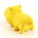Brutus toy for dogs from latex "dog", 9 cm, yellow