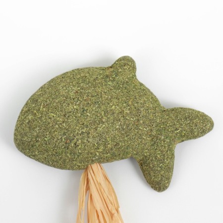 A toy for cats from pressed cat mint "Dolphin", 7 cm-5