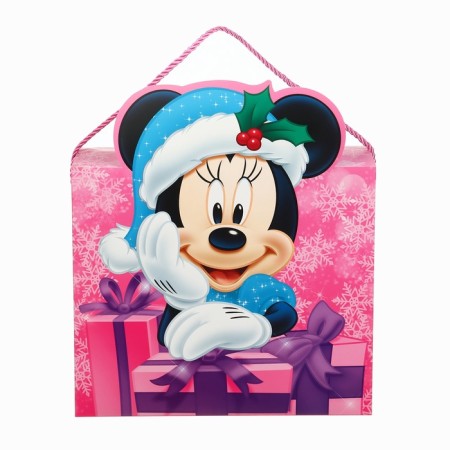 Package-Korobok, New Year's "The best girl", 27 x 23 x 12 cm, Minnie Mouse-1