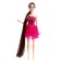 Carrier-model doll "Olya" in a dress, mix