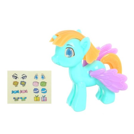 Plastic designer "Fairytale", 5 parts, stickers, color mix-5