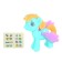 Plastic designer "Fairytale", 5 parts, stickers, color mix