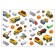 Stickers reusable "Cars at a construction site"