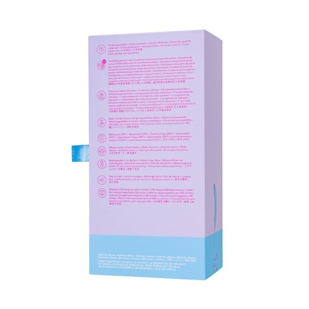 Vacuum-wave contactless stimulator of the Satiffyer Twirling Pro clitoris, silicone, blue color-13