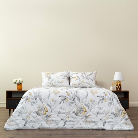 Euro set: blanket, sheet, pillowcase, size 200x220 cm, 230x250 cm, 50x70 cm - 2 pcs