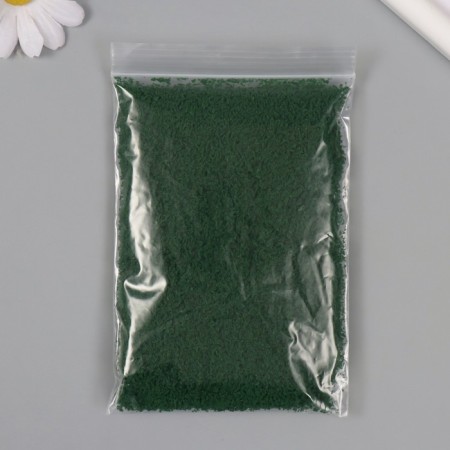 Decor for creating miniatures (trees, lawn) powder "dark green" set of 20 g-1
