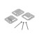 Klyimer Tundra, No. 2, galvanized, with nails, 100 pcs