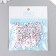 Beads for creativity plastic "English letters on a cube" Color set 20 g 0.5x0.5x0.5 cm