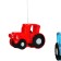 Musical mobile, blue tractor