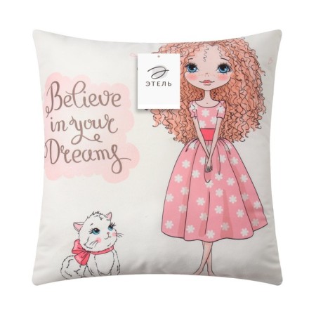 Pillowries decorative 2 pcs. Ethel girl stories 40 x 40 cm, velor-5