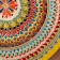 Largan Rishtan ceramics "Patterns", 42 cm, yellow