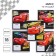 Notebook in a line of 18 sheets, 5 types of mix, cover coated cardboard, cars