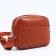 Bag Cross-Bodi with a zipper, the color is red