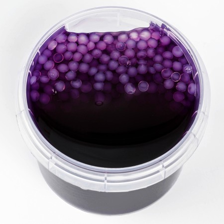 Slime "Glass", Smask with balls, purple, 90 g-5