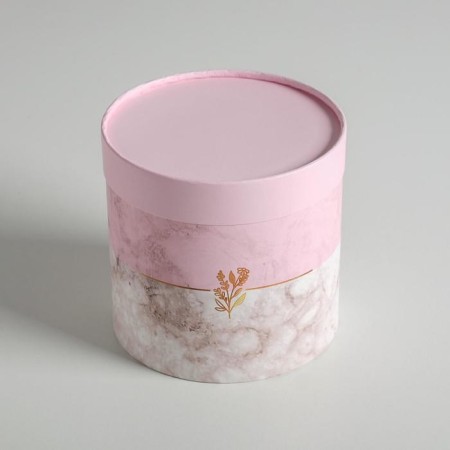 A set of boxes of thin cardboard 4 in 1, gift packaging, “marble”, 12 x 12 - 20 x 20 cm-6