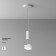Ceiling light Technical C032CL-12W4K-SQ-W, LED, 12W, 12x12x6 cm, 640lm, white color