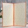 The folder for the test of the "cobweb" is pink, soft, a4