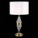 ST LUCE bedside lamp. SL1002.304.01. Onzo. 1x40 watts, E27, 36x36x65 cm, brass color