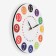 Watching clock, series: children's, "bright numbers", discrete move, d-23.5 cm