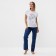 Home female "hearts" (T -shirt/pants), white/blue color, size 52