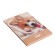 Note book A5 "Fluffy friend", 80 sheets, in a cage, a solid cover, glossy lamination