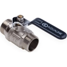 Aqualink, PN 50 ball valve, external/outer thread 1 