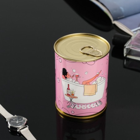 Socks in the jar "Mota nerves of efficient" (inside the socks are female, white color)-1