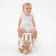 Kombinson (sandbox) Children's minku, white color, height 74-80 cm