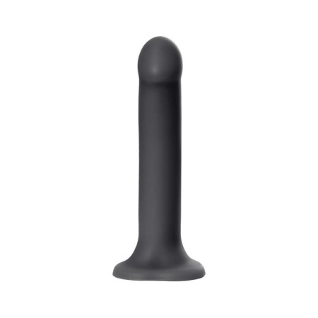 Belt strap-on on suction cup Strap-on-me, silicone, black color, 20 cm-1