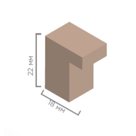 Photo frame MDF 40x50 cm, wenge (205) (plastic screen)-3