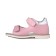 Baby sandals, size 25, light pink color