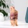 Souvenir Ceramics "Cat in a sweater" (vase) h = 21cm. V = 0.7l