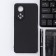 Innovation cover, for Honor 50, silicone, matte, black