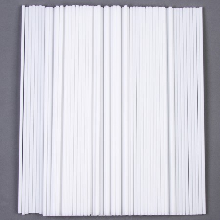 A tube for balls and flags, d = 5 mm, white color, set 100 pcs.-1