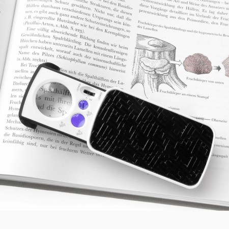 Folding magnes Veber with three lenses 774-3zx, 10x, 20x, 30x, LED backlight-4
