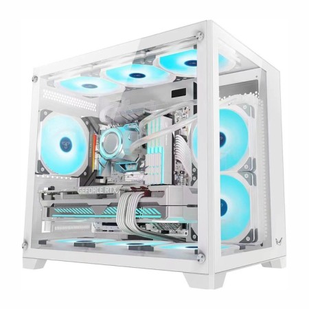 The Formula Crystal Z5 TG case without PSU MATX 11x120mm 2xusb2.0 1xusb3.0 Audio Bott PSU-8