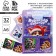 New Year's gift, notebook, 2 l stickers and magnetic bookmarks 2 pcs “Fluffy”