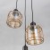 Suspended Citilux “Taverna” CL542232, 26x26x120 cm, 3x75W, E27, Black Color Black