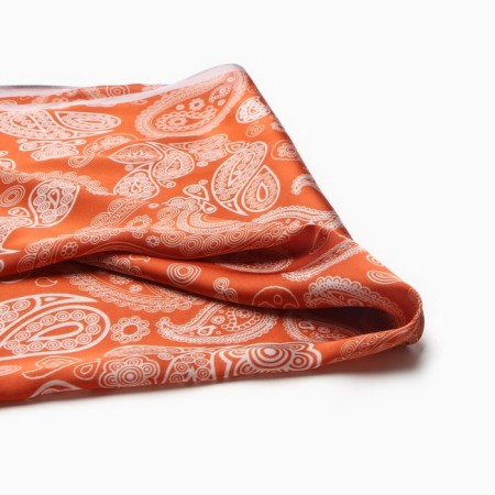 Women's scarf minku 70*70 cm, bronze-1