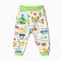 Pants children, white/road, height 74 cm