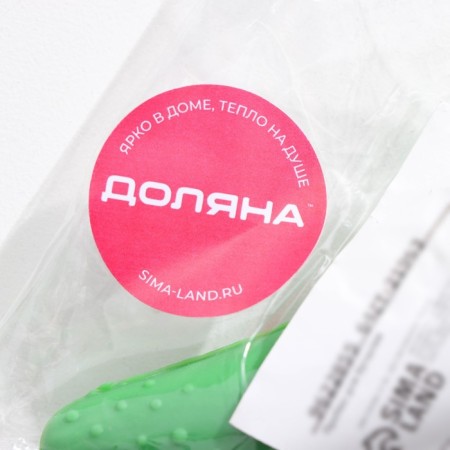 Пробка для бутылки Доляна «Огурчик» 8,5×2,5×2,5см, цвет зелёный-4