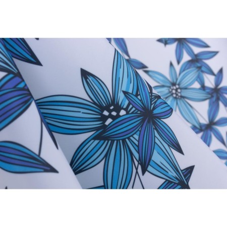 Giardino bathroom curtains, 180 × 200 cm, blue color-3