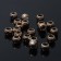 Crimp (covering bead) 1.8 × 1.8 × 1.3 cm, (set of 20 pcs.), Color gold