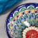 Rishtan ceramics "Patterns", 18 cm, big, mix