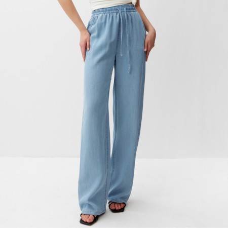 Women's pants Mist Denim, p. M, blue