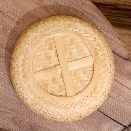 Vaska wicker, from bamboo 32x32x7 cm-4