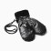 Women's mittens at the claim Minaku shine 24 cm black
